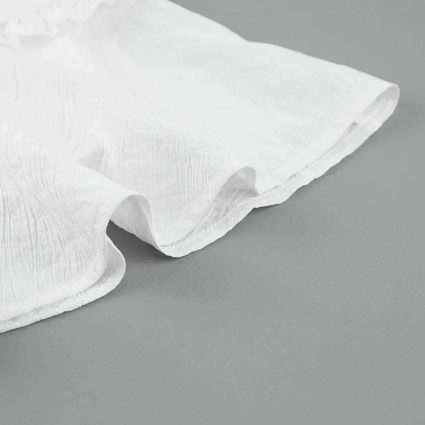 Bianca® | White summer dress with lace