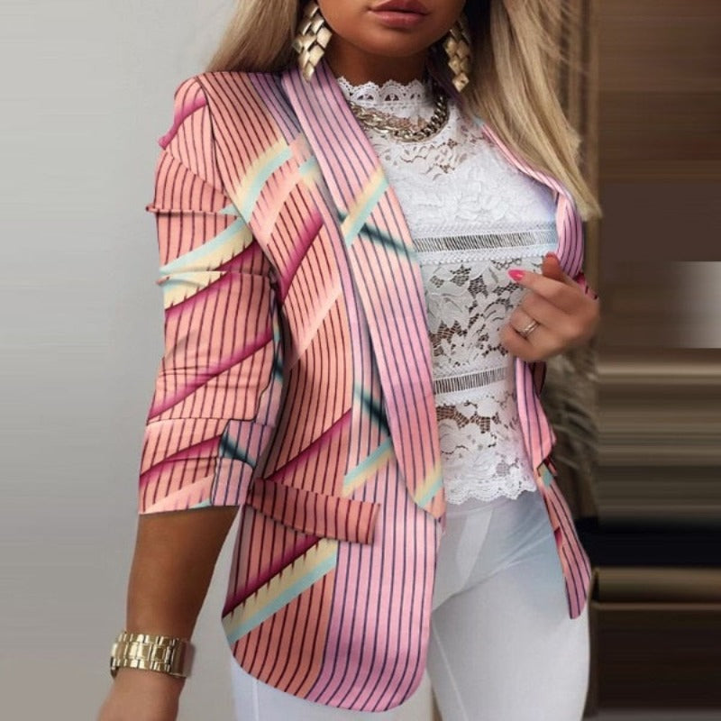 Belén | Colorful long sleeve blazer for ladies