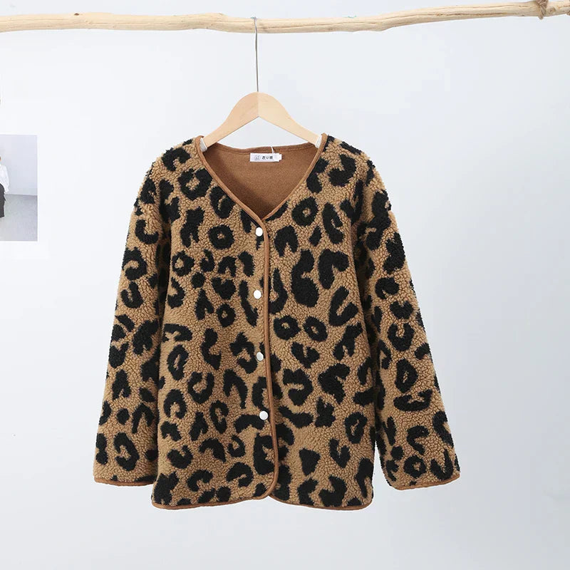 Cornelia® | Leopard print winter jacket