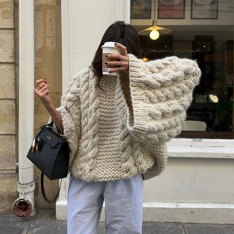 Dafne® | Cozy knitted oversized cardigan