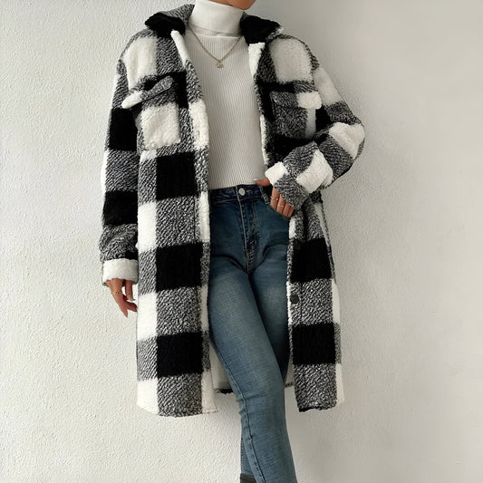 Ariadna® | Long checked coat