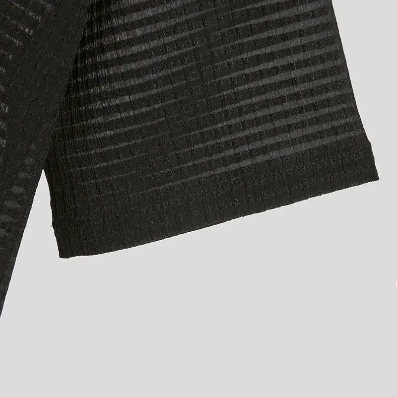 Ciara® | Striped shirt with long sleeves and lapels