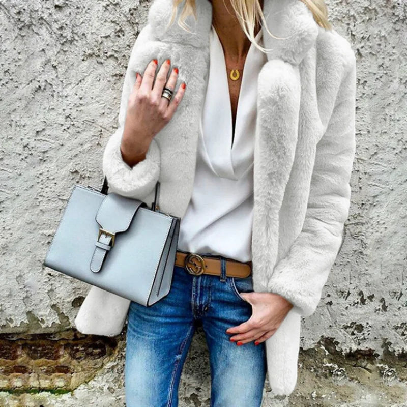 Diana® | Fluffy winter coat for women