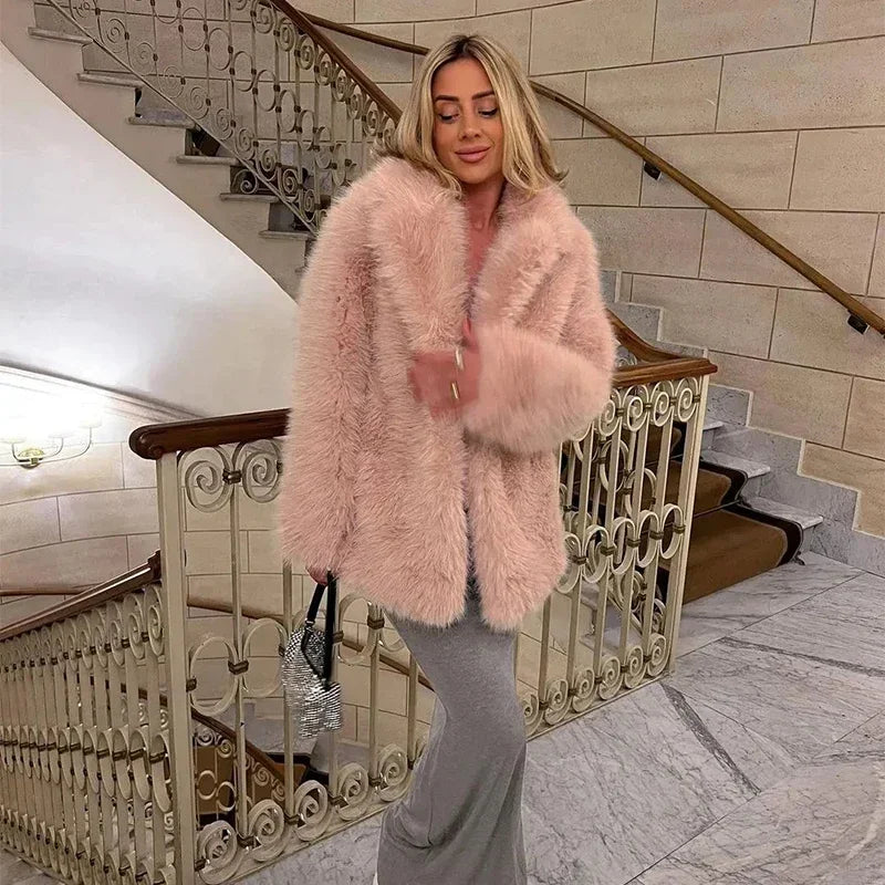 Cassandra® | Faux fur coat