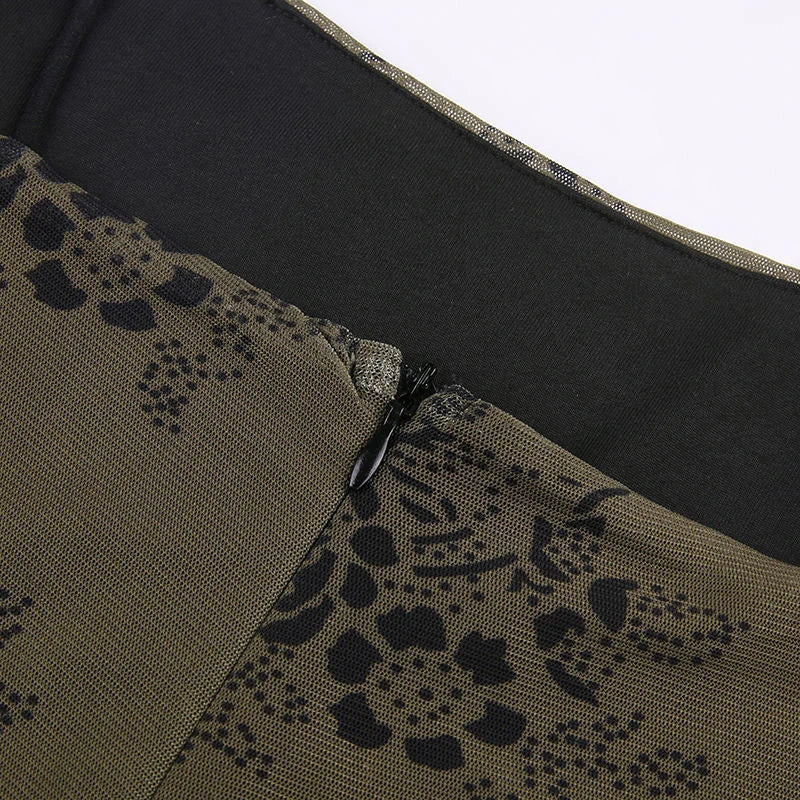 Bianca® | Vintage floral lace dress with sheer overlay