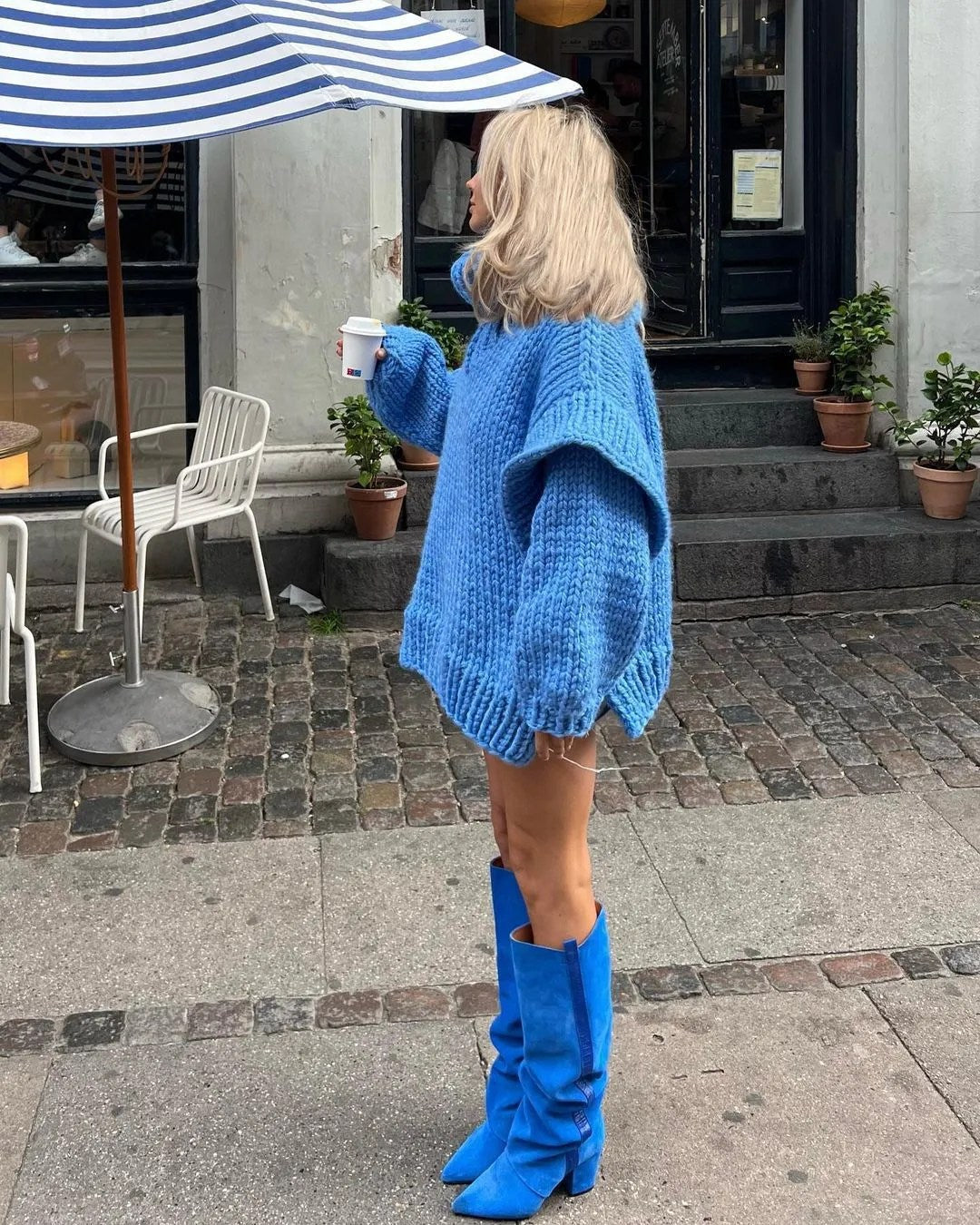 Emma | Women's Oversized Knit Sweater Dress