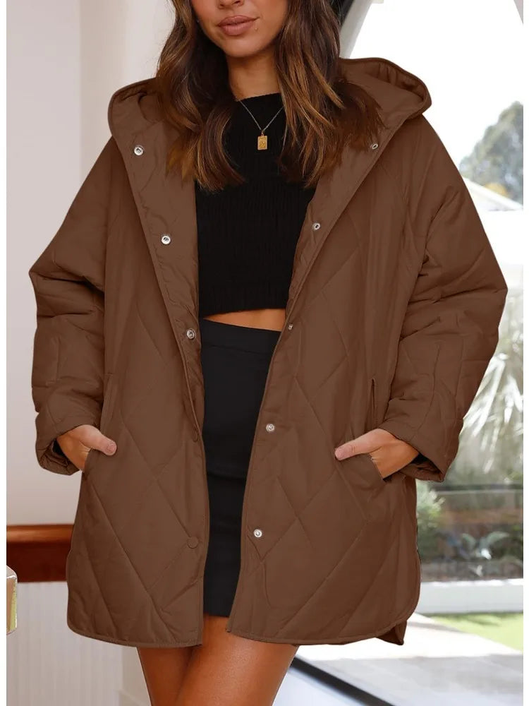Aurora | Oversized Hooded Winter Coat
