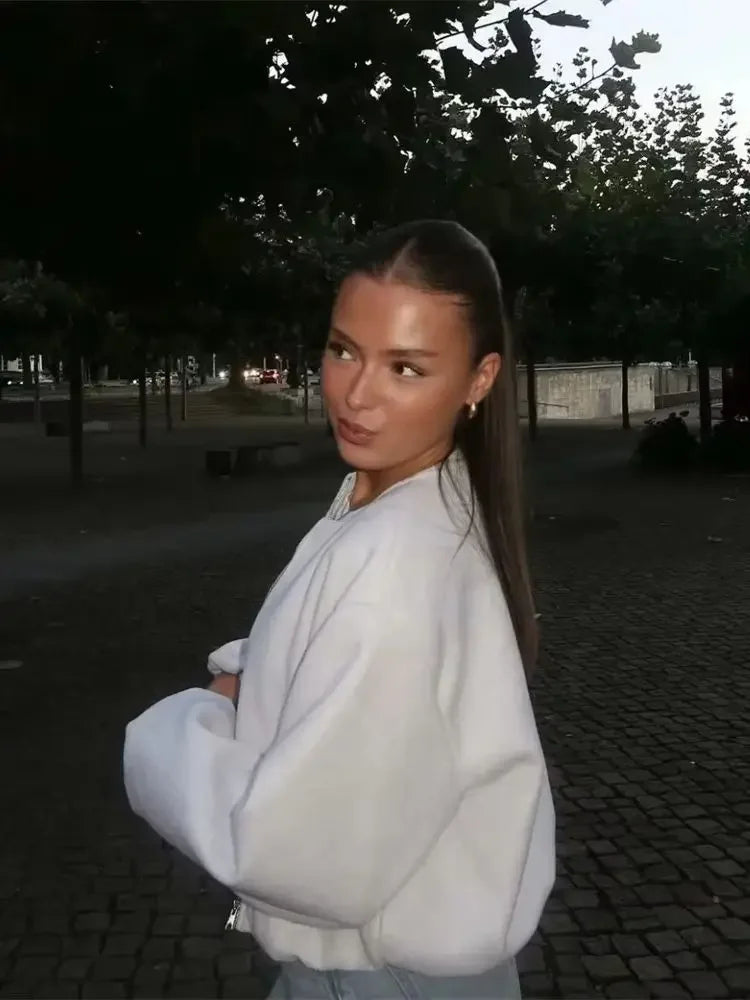 Sylvia | Women's Relaxed Fit Bomber Jacket