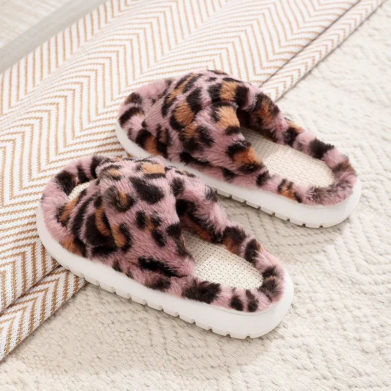 Betsabé® | Casual Open Toe Plush Slippers