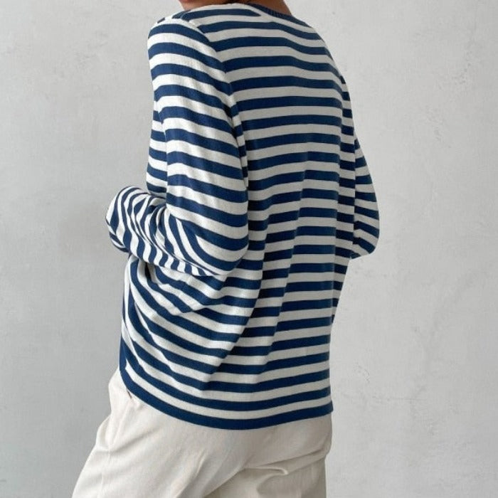 Camila® | Striped long sleeve top