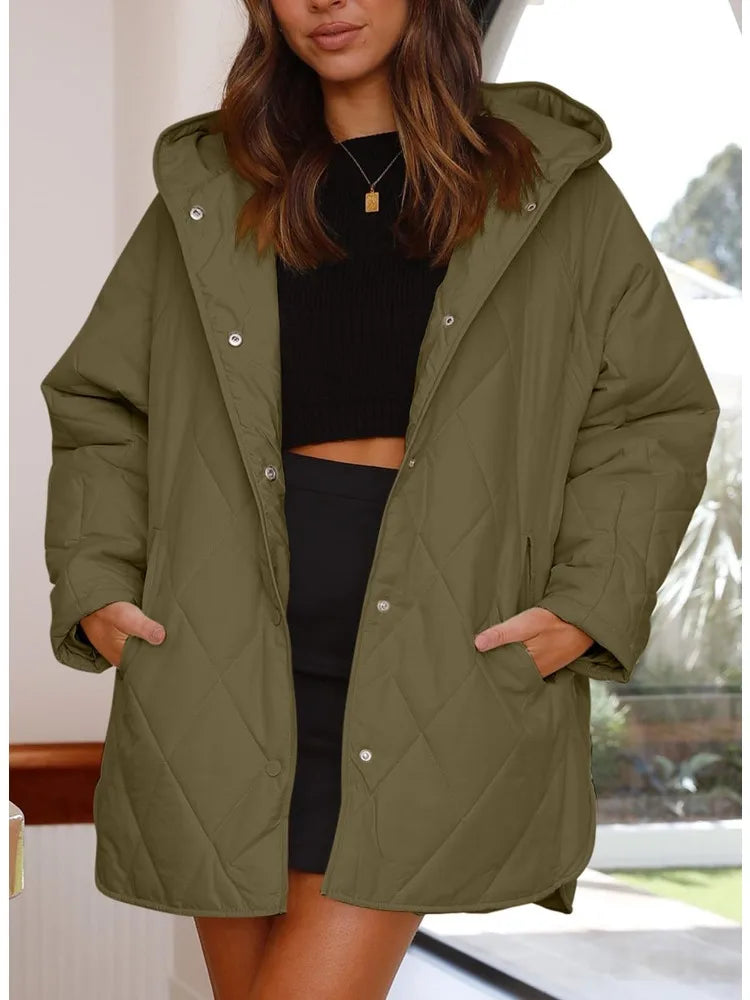 Aurora | Oversized Hooded Winter Coat