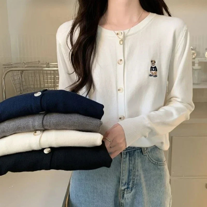 Annabelle® | Printed knitted sweater for women