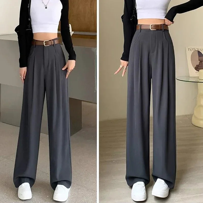 Dana® | Wide Leg Pants Classic With High Waist