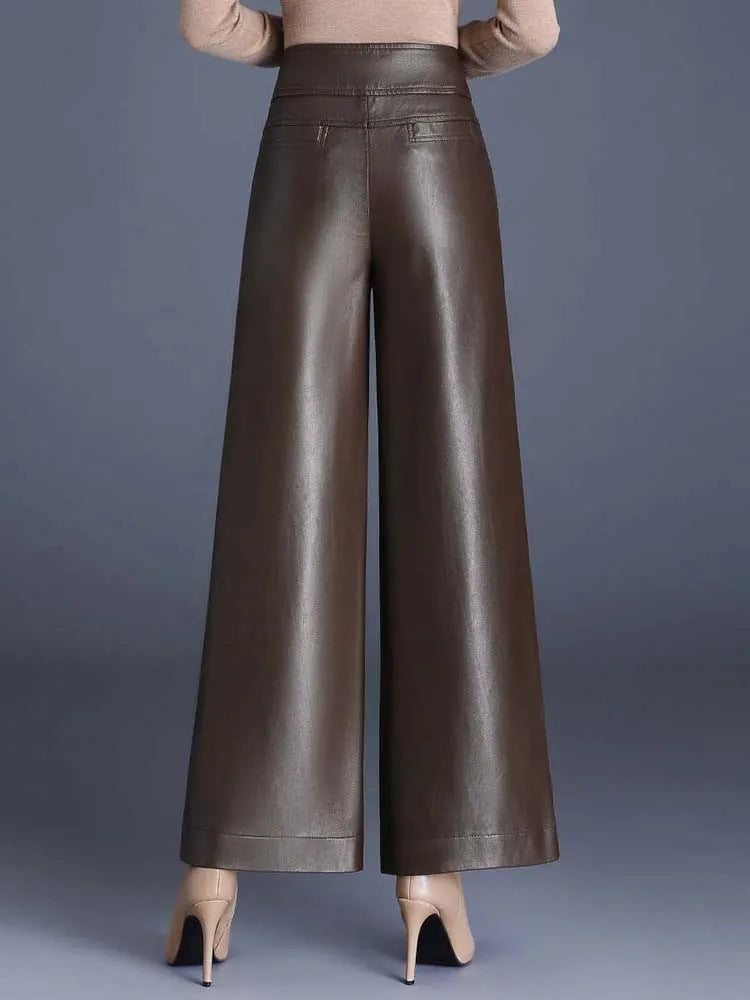 Damaris® | Casual women's trousers with wide legs
