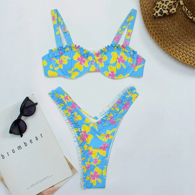 Daria® | Cute Bikini With Ruffle Details