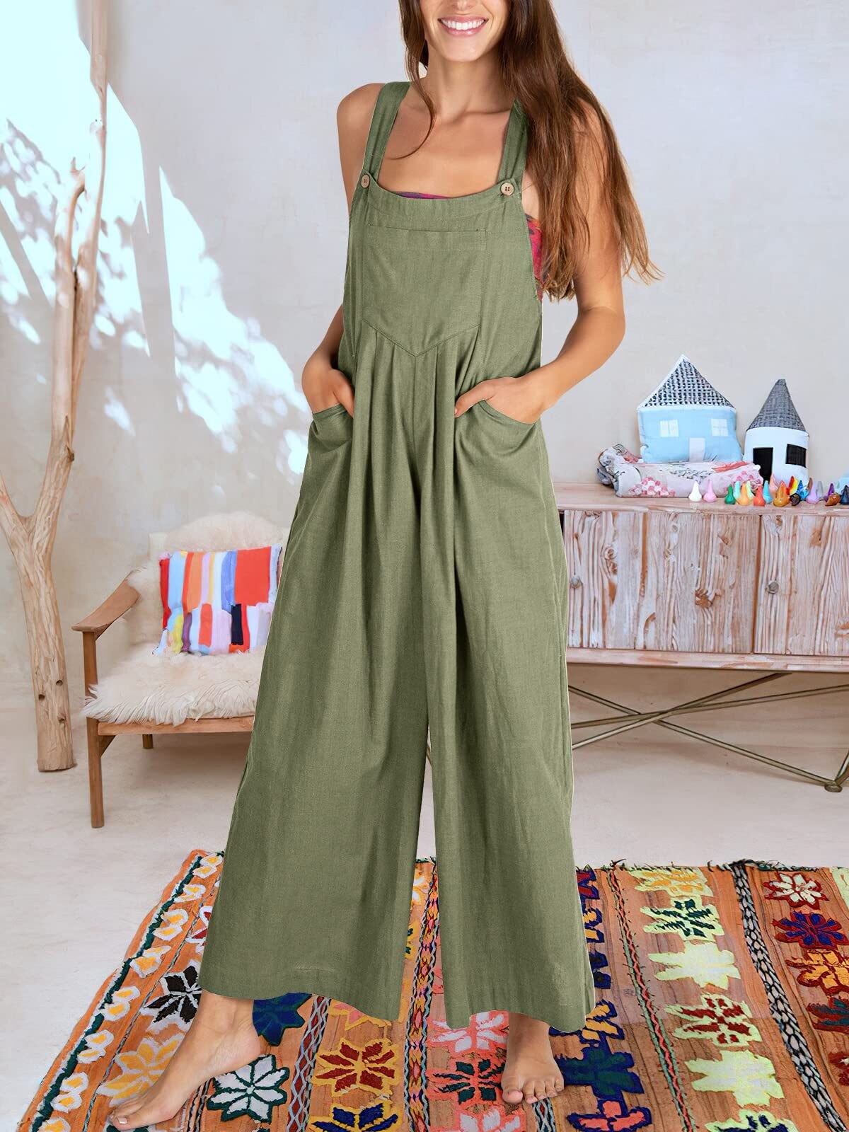 Carolina® | Sleeveless Jumpsuit For Women