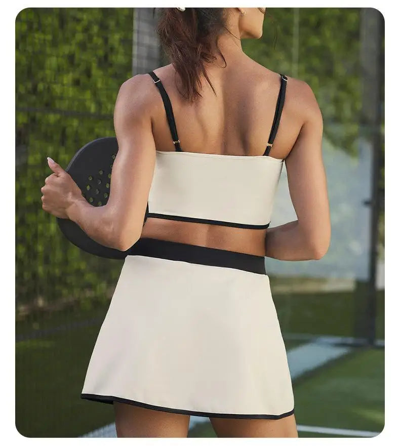 Astrid® | Women's Gym Running Set Quick Dry Top and Skirt