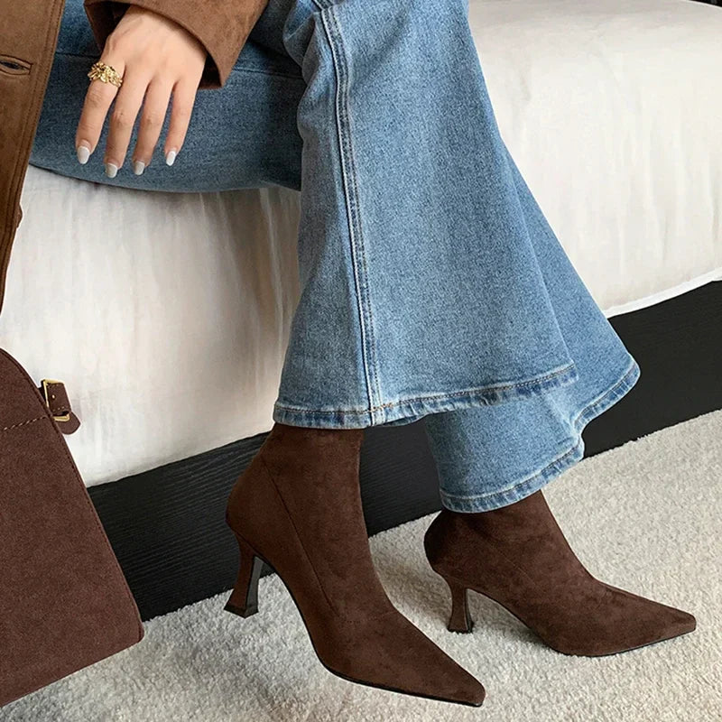 Crispina | Women's pointed ankle boots