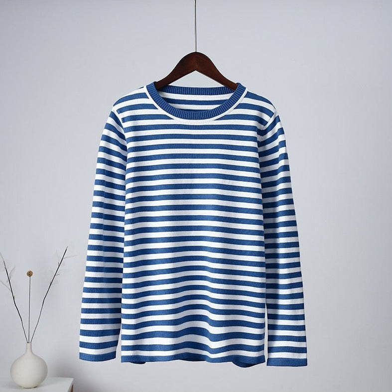 Camila® | Striped long sleeve top