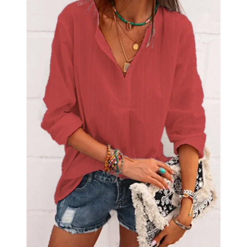 Araceli® | Blouse With Turn-Down Collar