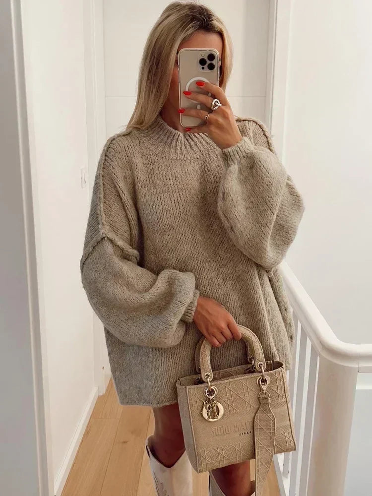 Devon | Women's Oversized Sweater Dress