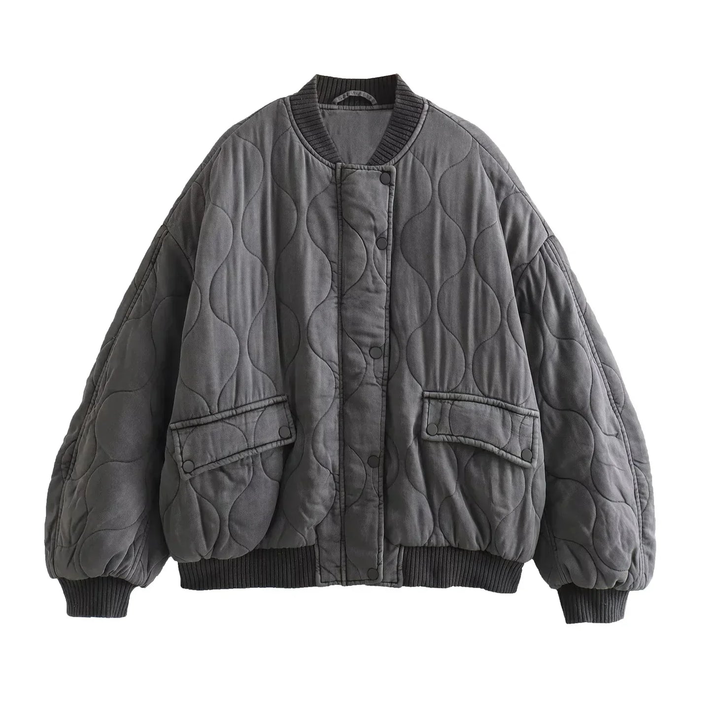 Delia® | Versatile retro winter jacket with long sleeves