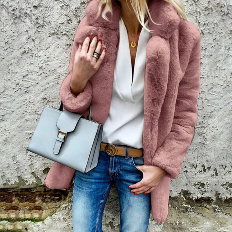 Diana® | Fluffy winter coat for women