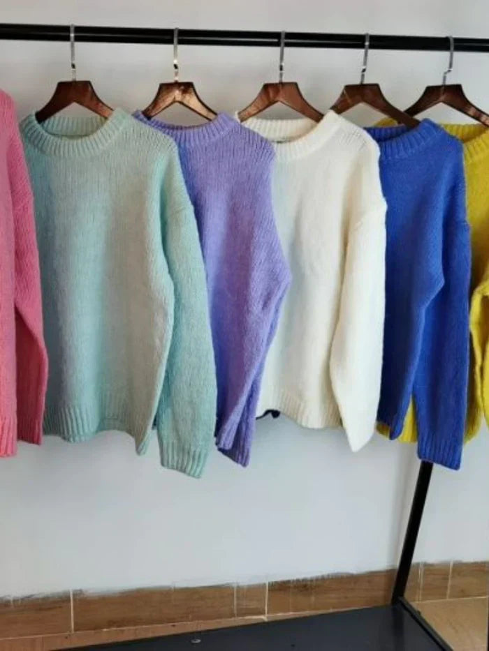 Delia® | handwoven oversized sweater for women