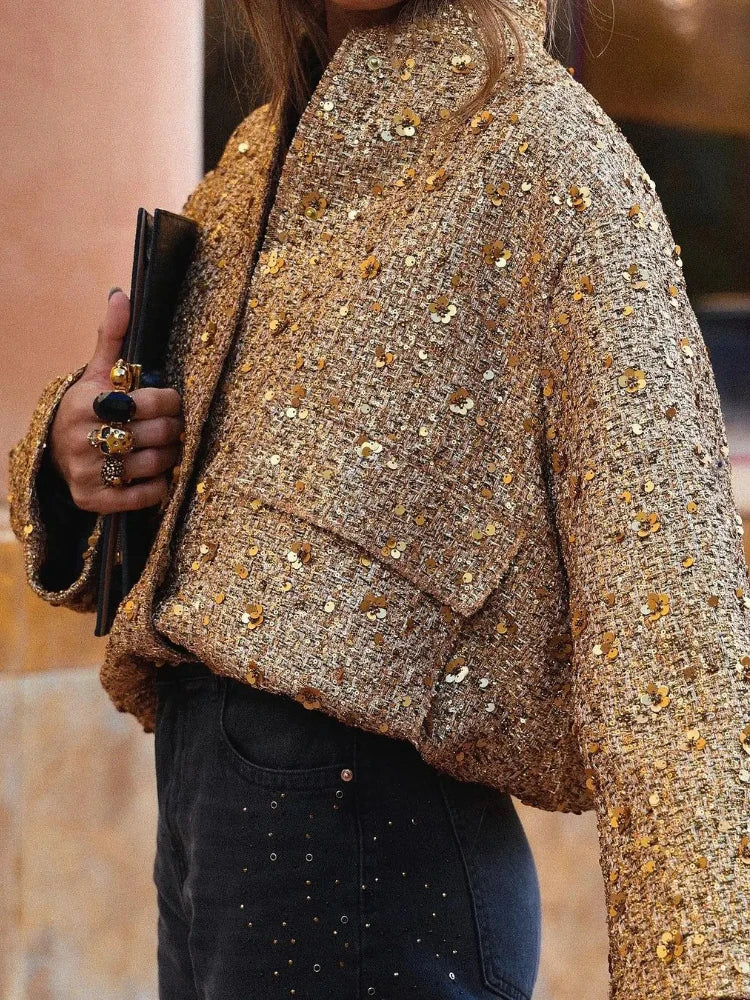 Brianna® | Bomber jacket with sequins