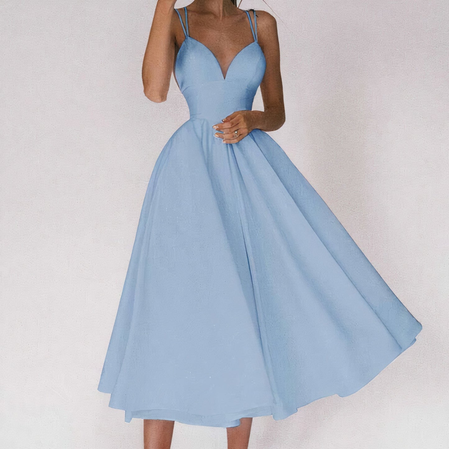 Corina® | Elegant V-Neck Dress