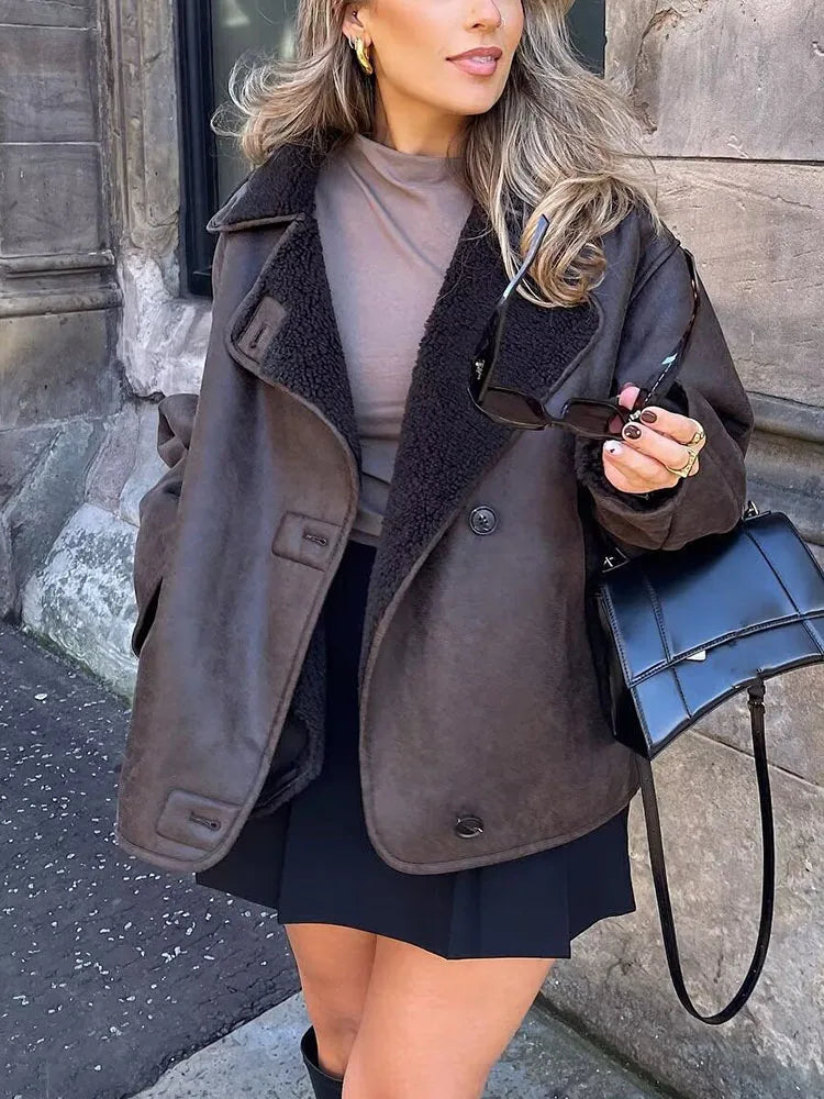 Araceli® | Mira� I suede fleece jacket