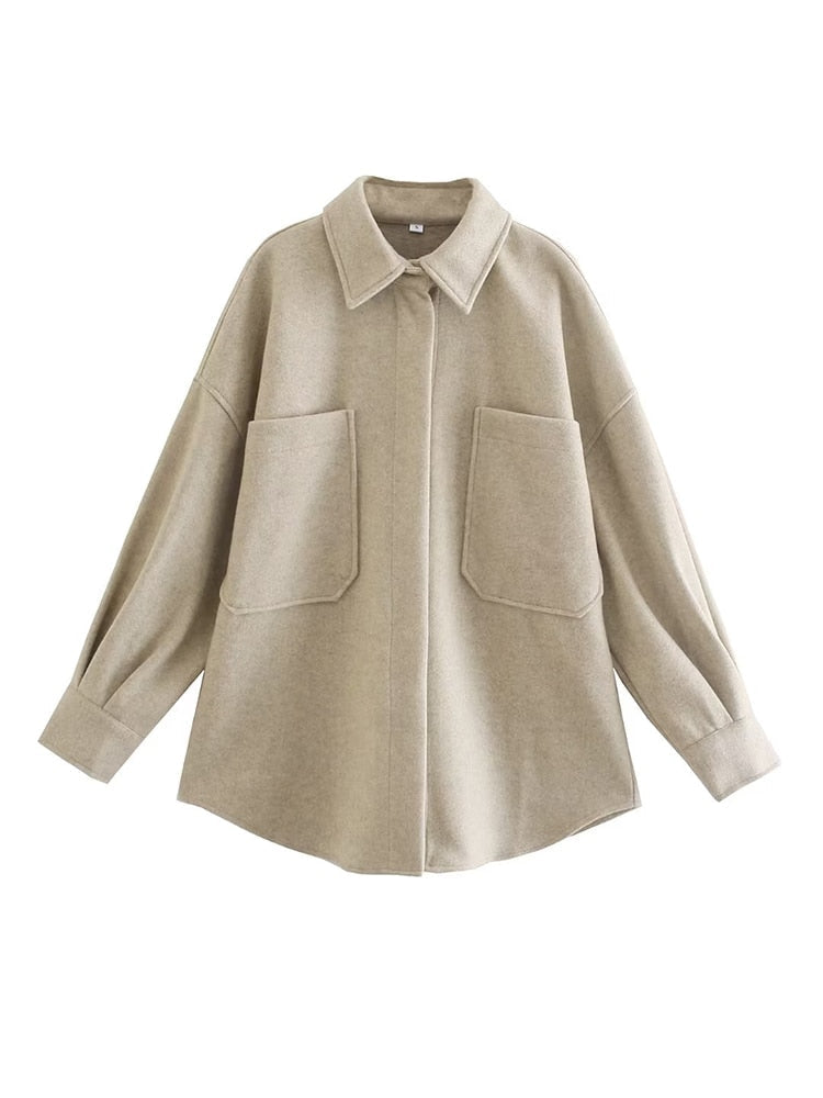 Armantine® | Casual Long-Sleeved Blouse With Pockets