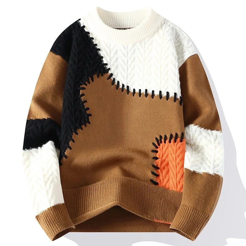Diana® | Patchwork Trui Casual