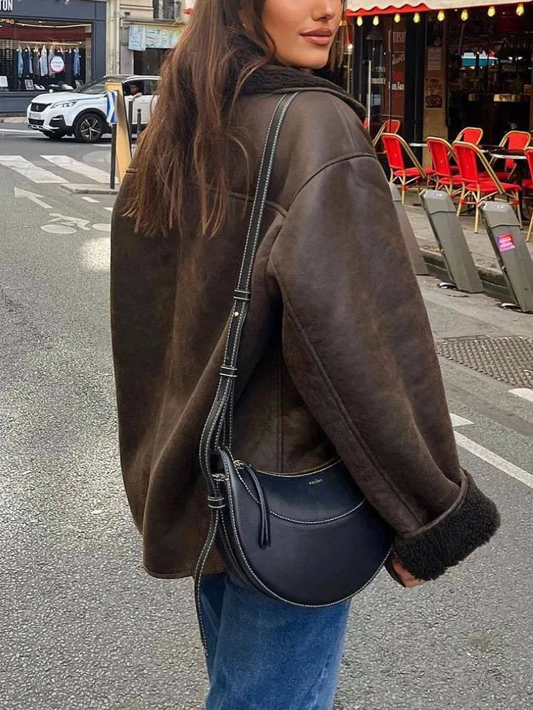 Araceli® | Mira� I suede fleece jacket