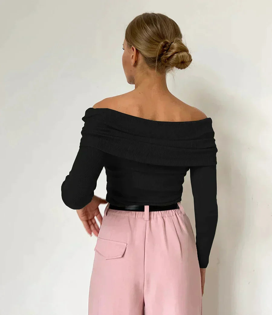 Brenda | Off the shoulder sweater for women