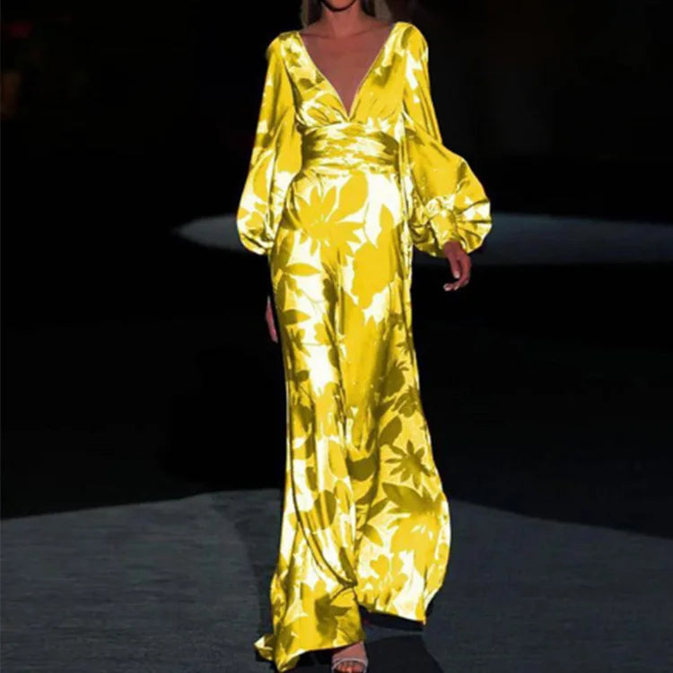 Felicia | Elegant Flowy Maxi Dress for Everyday and Evening Wear