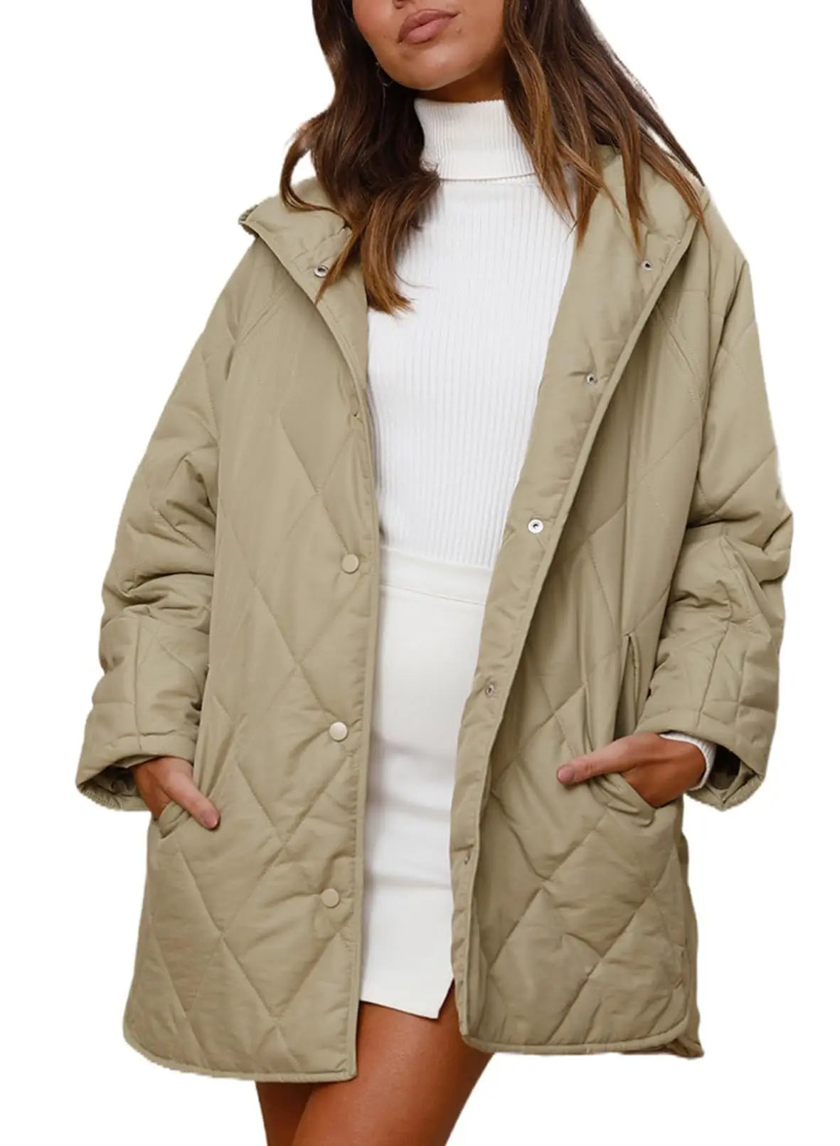 Aurora | Oversized Hooded Winter Coat