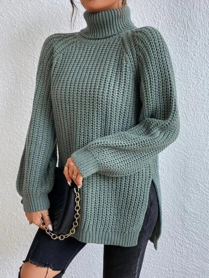Cora® | Warm sweater with belly coverage