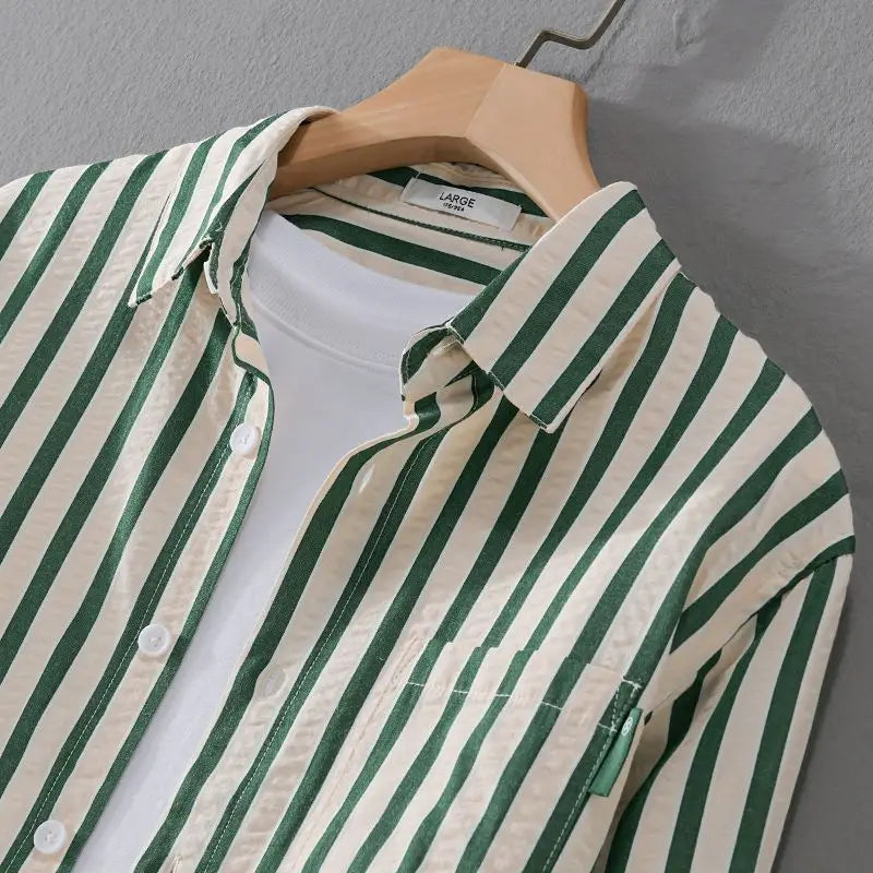 Niels | Striped Button-Down Shirt