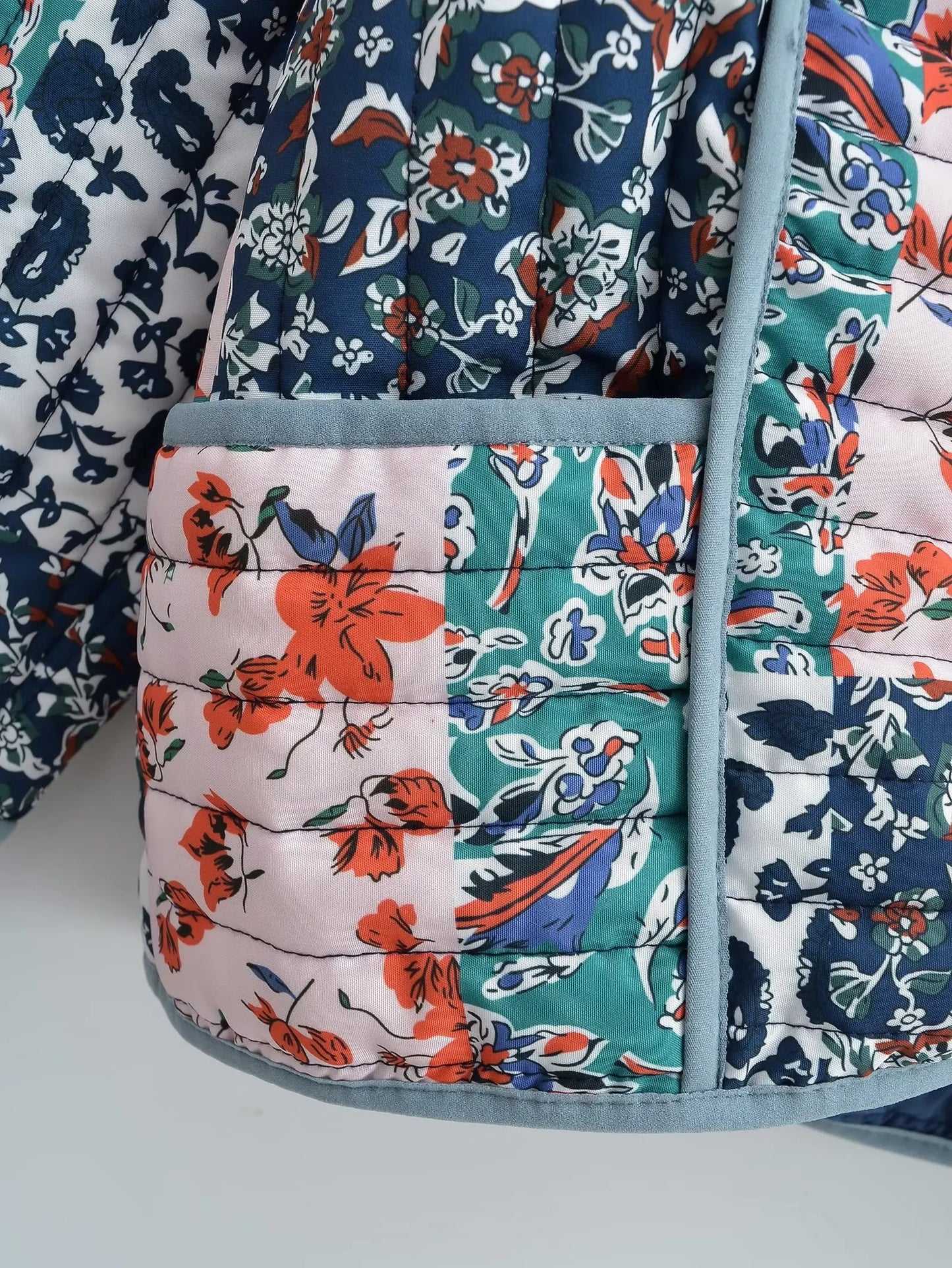 Cesia® | Coat With A Floral Pattern