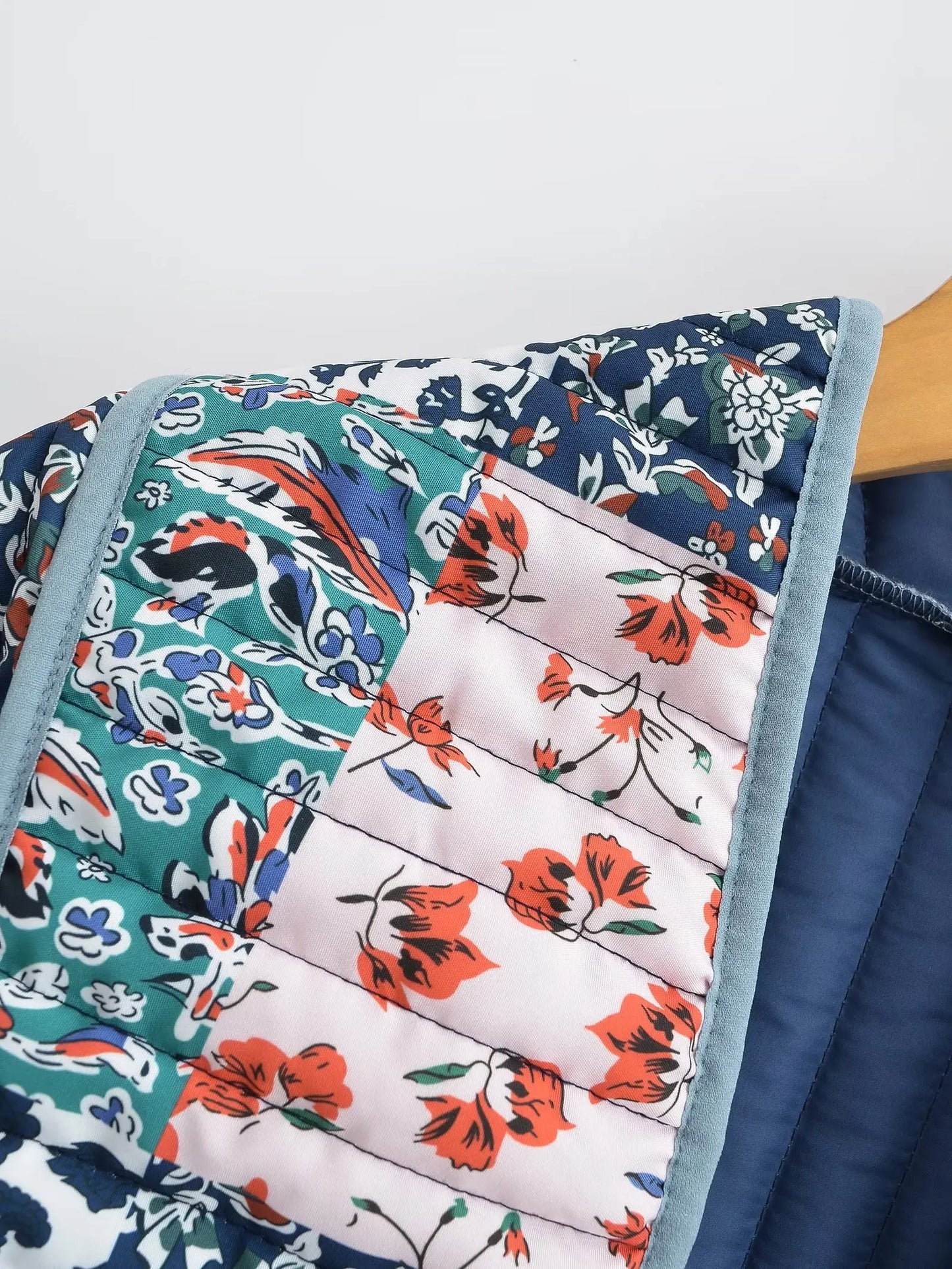 Cesia® | Coat With A Floral Pattern