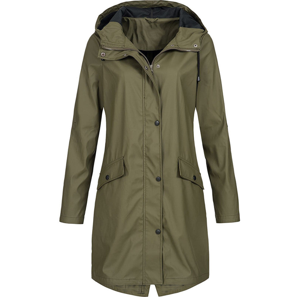 Cara | Women's Hooded Long Jacket