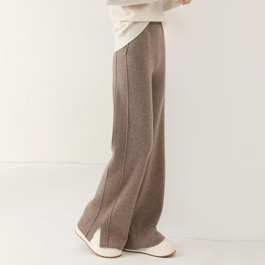 Desdemona® | Trendy knitted wide trousers for women