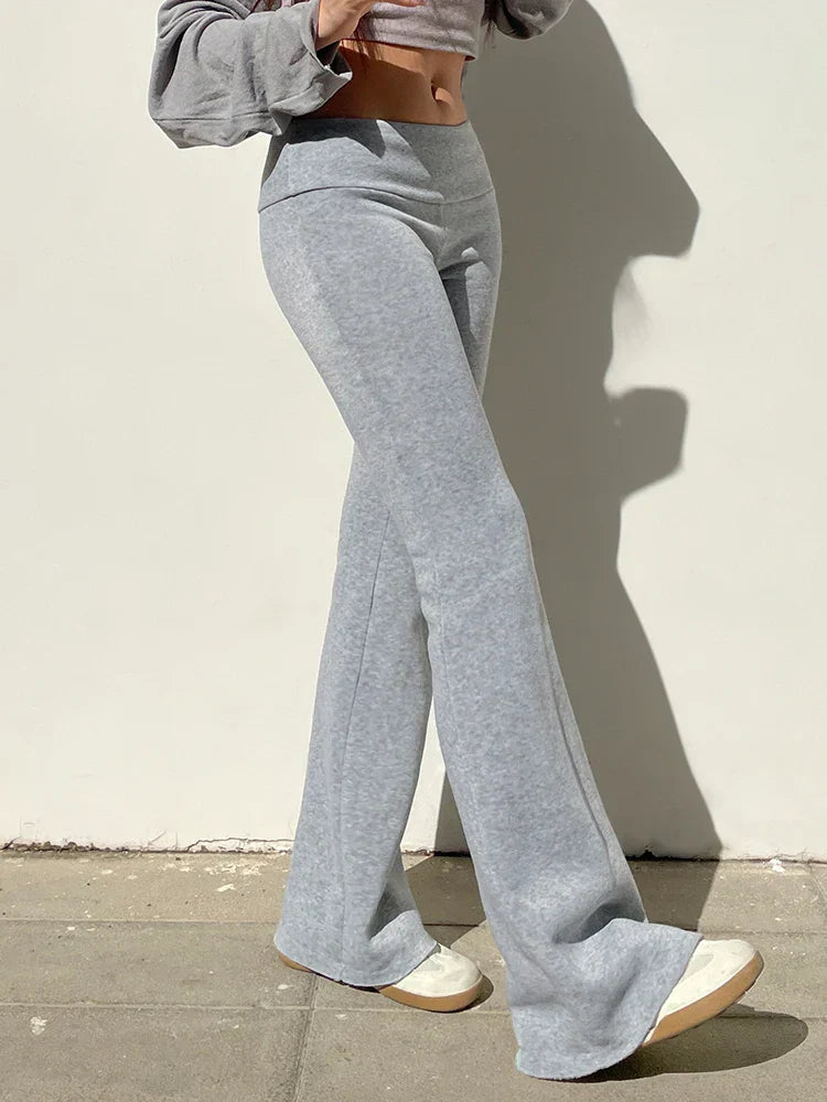 Delia® | Hipster Schlaghose Stretchable Fit