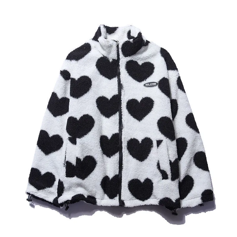 Dalia® | Reversible Double-Sided Heart Coat