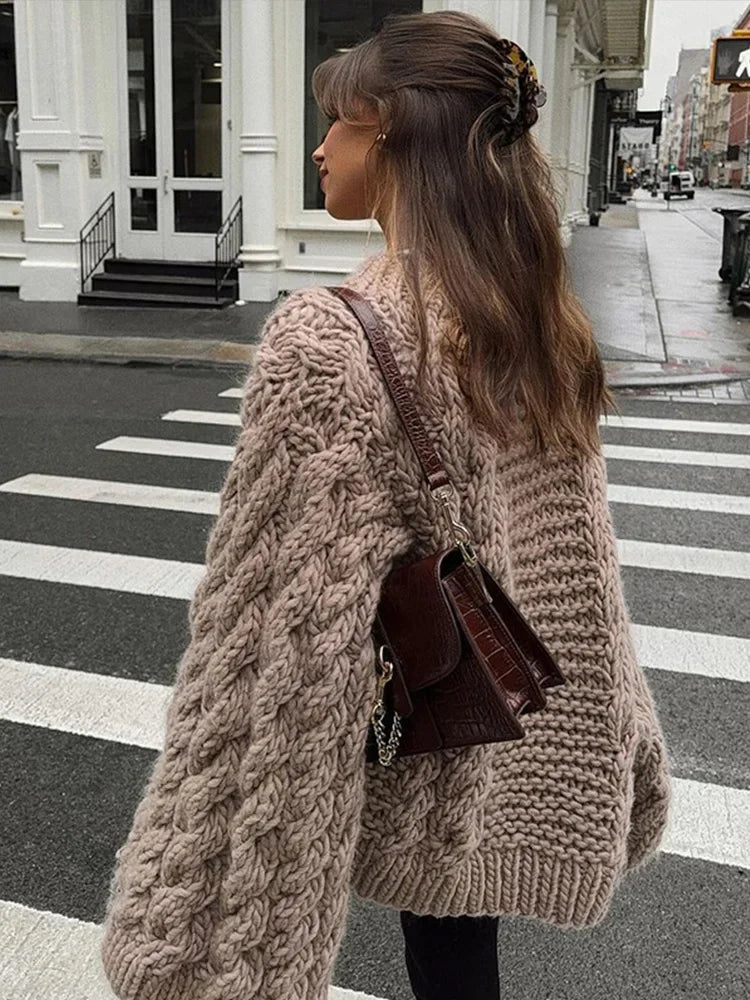 Dafne® | Cozy knitted oversized cardigan