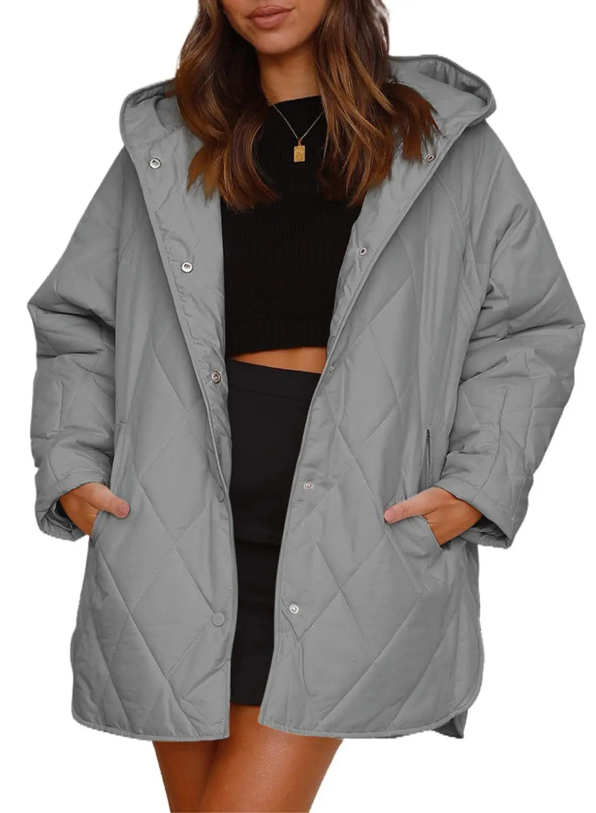 Aurora | Oversized Hooded Winter Coat