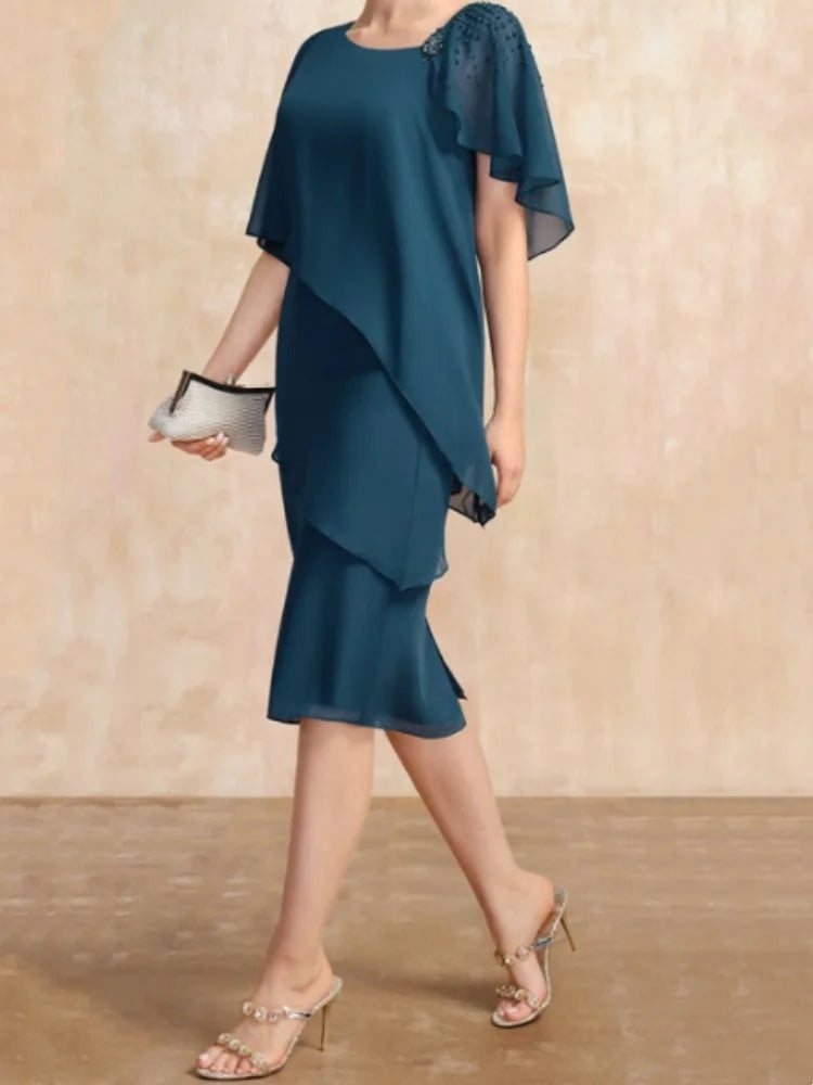Celestina® | Chiffon Maxi Dress