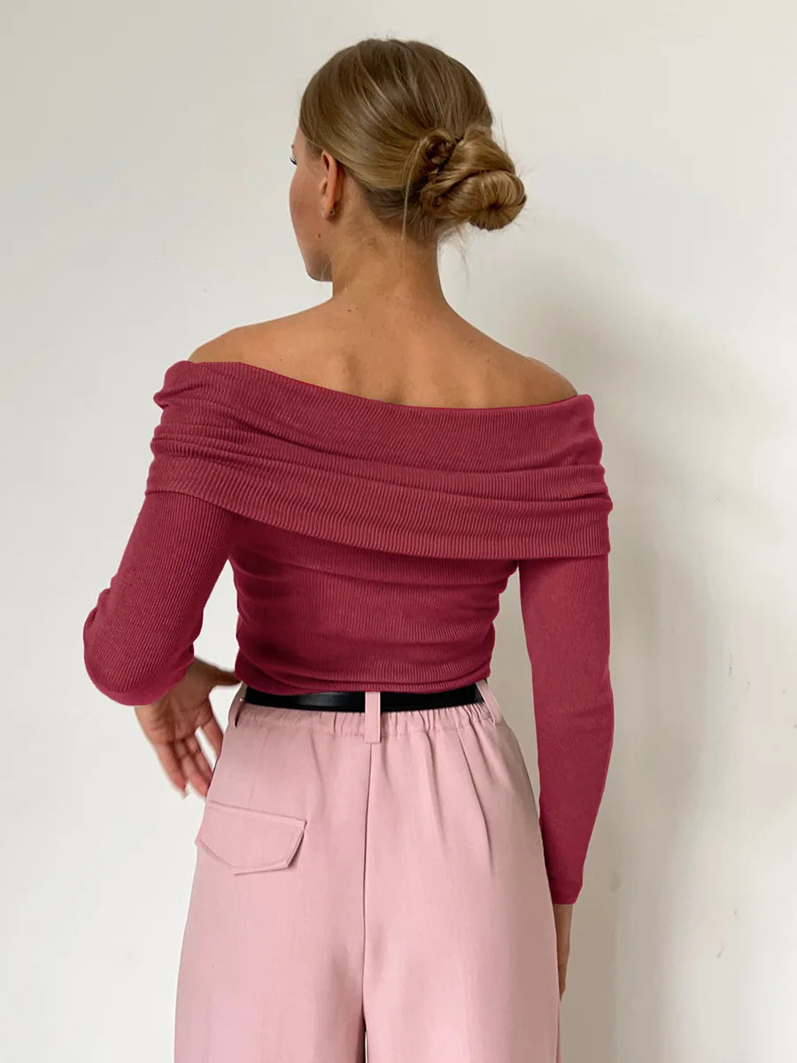 Brenda | Off the shoulder sweater for women