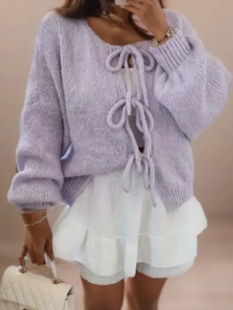 Catalina® | Cardigan with bow details